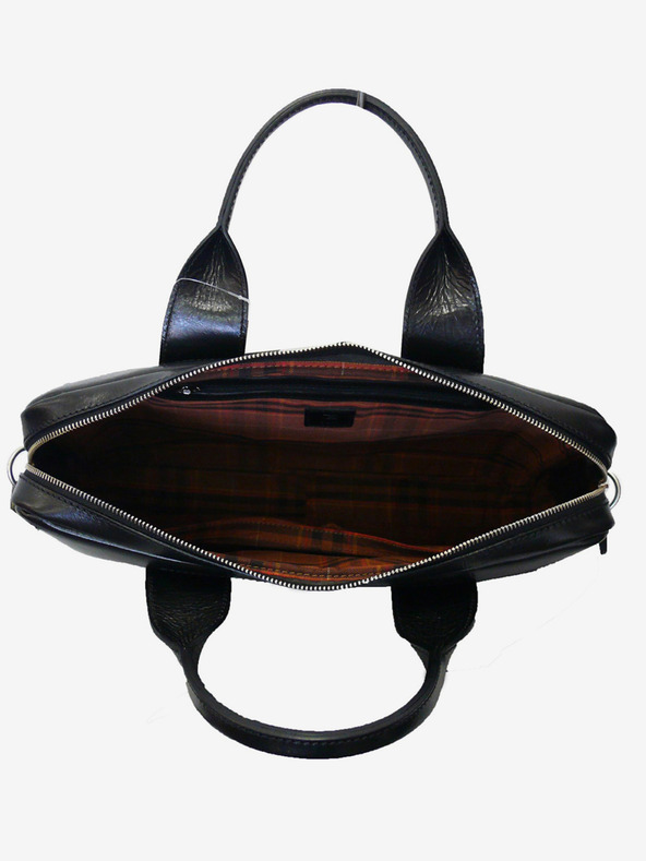 Elega Fekete Férfi bőr laptop táska ELEGA Brody