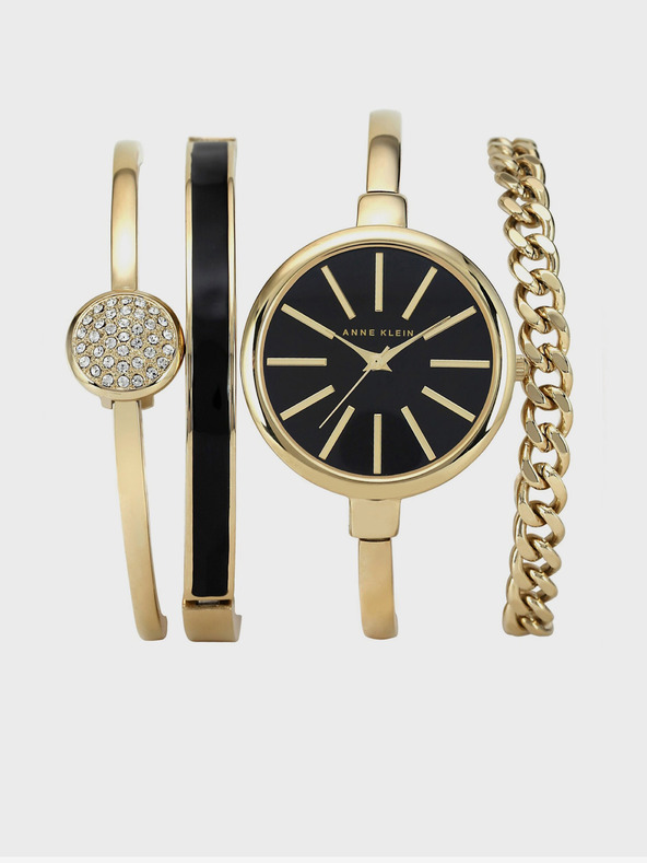 Anne Klein Női arany karóra és karkötő szett Anne Klein