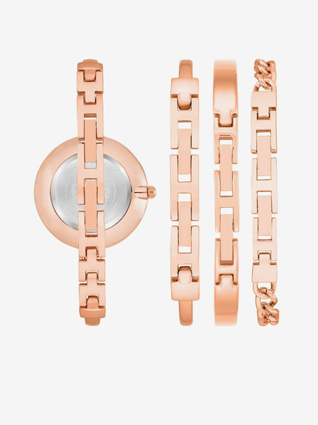 Anne Klein Anne Klein rózsaarany óra és karkötő szett