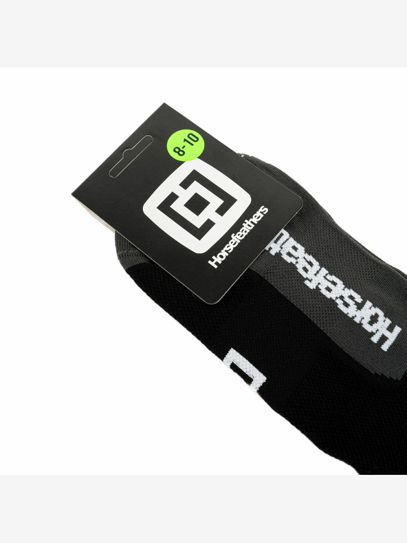 Horsefeathers Cadence hosszú technikai funkcionális zokni - fekete 5 - 7 méret HORSEFEATHERS