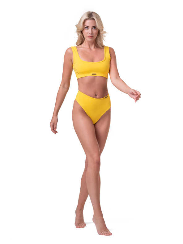 Nebbia Miami sportos bikini - melltartó 554 M,sárga