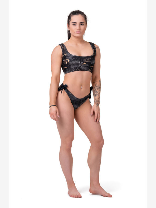 Nebbia Bikini Active Black - melltartó 554 S,vulkanikus fekete