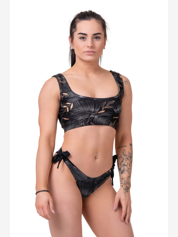 Nebbia Bikini Active Black - melltartó 554 S,vulkanikus fekete