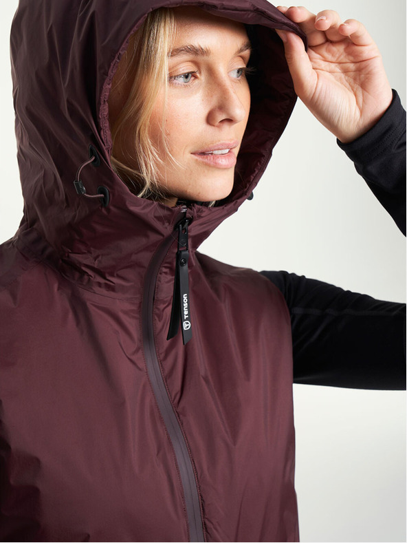 Tenson TENSON Női életmódmellény Transition Vest W bordó