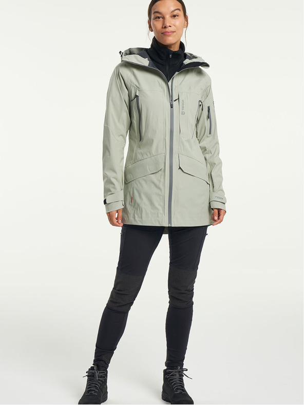 Tenson Női kültéri dzseki TENSON TXlite Shell kabát W világoszöld
