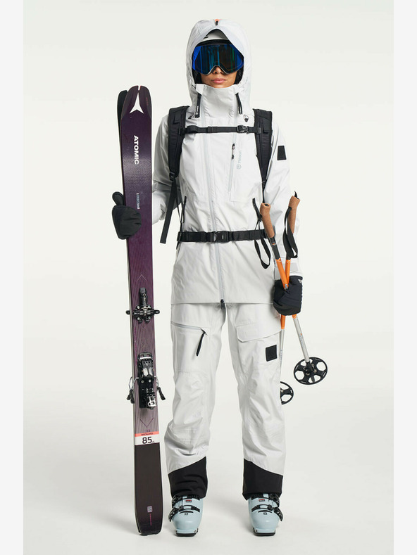 Tenson Női sí- és síalpin membrános kabát TENSON Shibui Shell Jacket W világosszürke