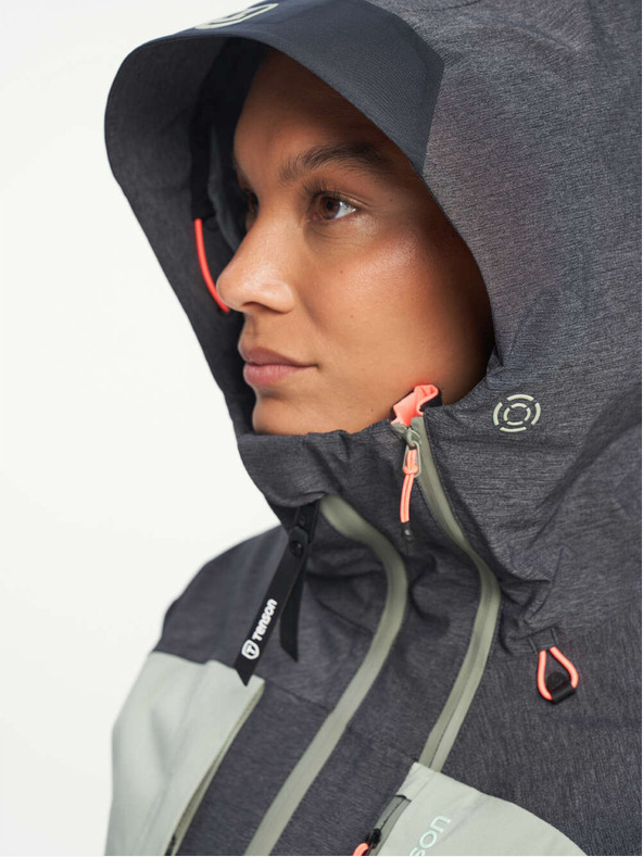 Tenson Női TENSON Touring Shell kabát W világoszöld