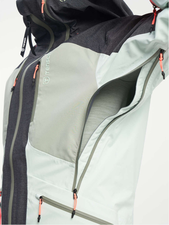 Tenson Női TENSON Touring Shell kabát W világoszöld