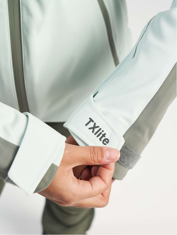 Tenson Női TENSON Touring Softshell kabát W világoszöld