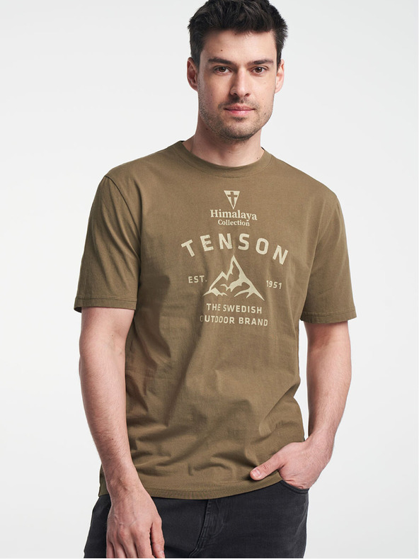 Tenson Férfi TENSON Himalaya Tee M khaki