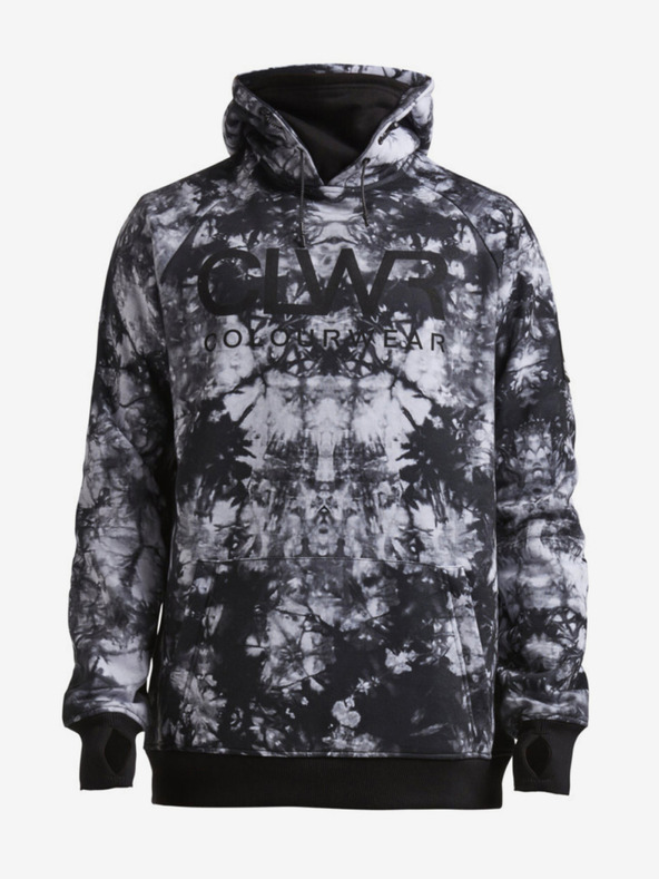 Tenson férfi kapucnis pulóver COLOURWEAR Bowl 2.0 M fekete batikolás