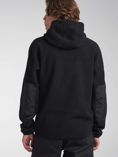 Tenson férfi gyapjú kapucnis pulóver COLOURWEAR Teddy 2.0 M fekete