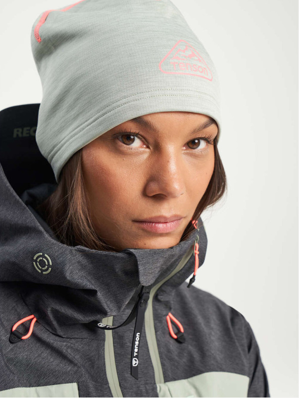 Tenson unisex funkcionális TENSON Touring Beanie világoszöld