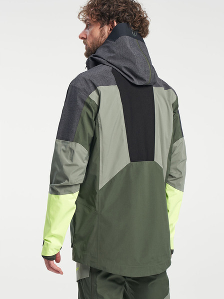 Tenson Férfi skialp membrános kabát TENSON Touring Shell Jacket M sötétzöld