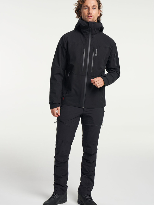 Tenson TENSON TXlite Shell kabát M fekete férfi kültéri kabát
