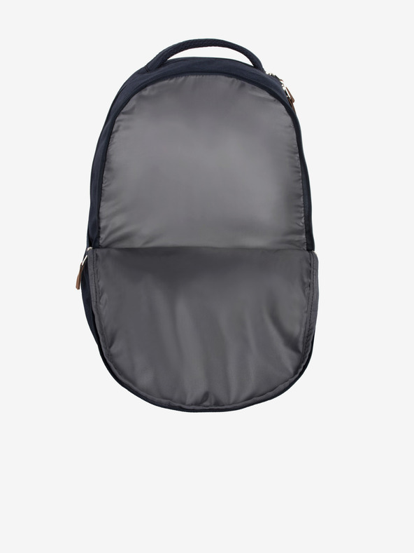 Travelite Sötétkék Travelite Basics hátizsák Melange Navy/szürke