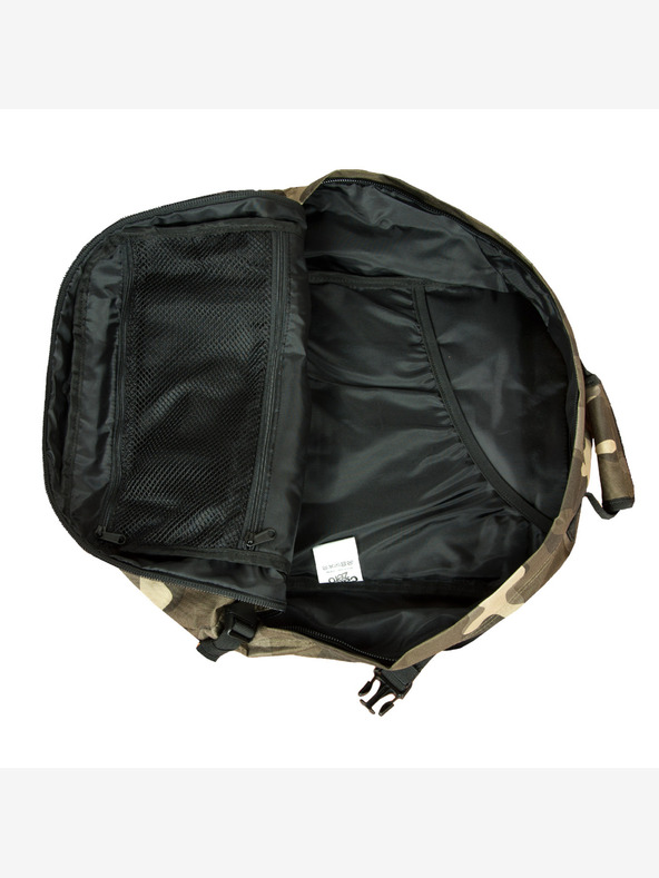 CabinZero Khaki színű mintás hátizsák CabinZero Classic Urban Camo (36L)