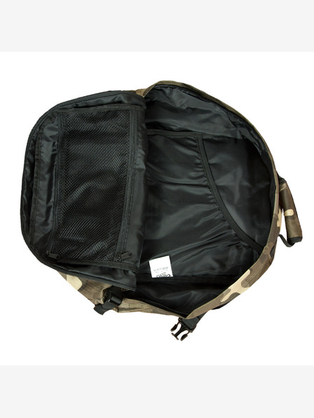 CabinZero Khaki színű mintás hátizsák CabinZero Classic Urban Camo (36L)