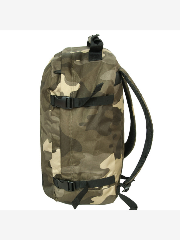 CabinZero Khaki színű mintás hátizsák CabinZero Classic Urban Camo (36L)
