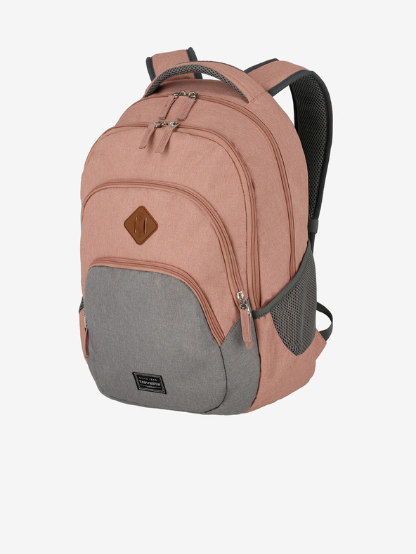 Travelite Pink Travelite Basics Melange hátizsák