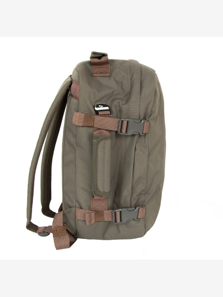 CabinZero Khaki színű uniszex CabinZero Classic Sand hátizsák (28L)
