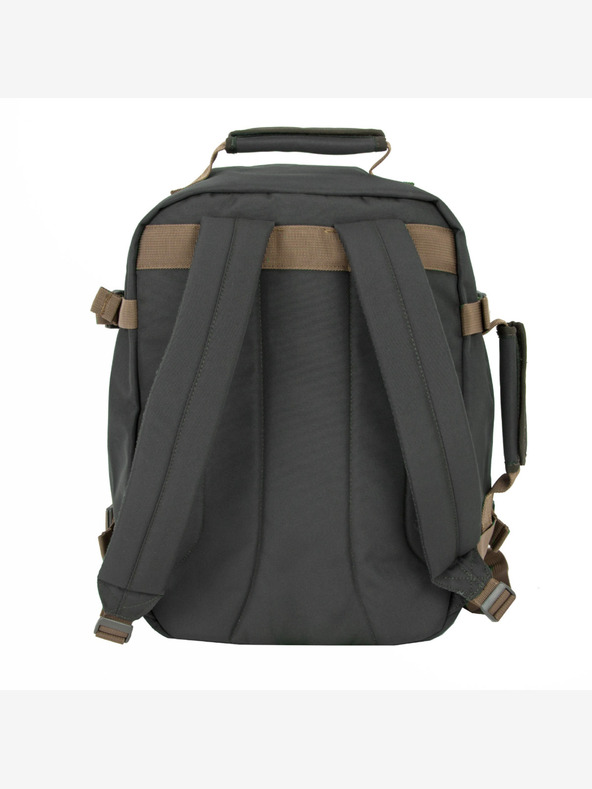 CabinZero Barna és fekete unisex hátizsák CabinZero Classic Sand (28L)