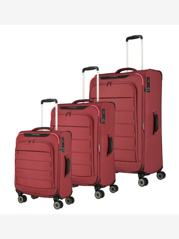 Travelite Travelite Skaii 4w S,M,L - Vörös