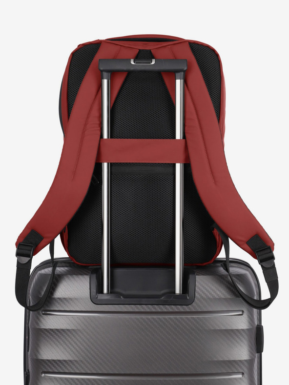 Travelite Travelite Basics dobozos hátizsák - piros