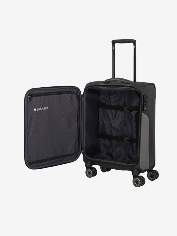 Travelite Travelite Viia 4w S sötétszürke utazótáska Travelite Viia 4w S