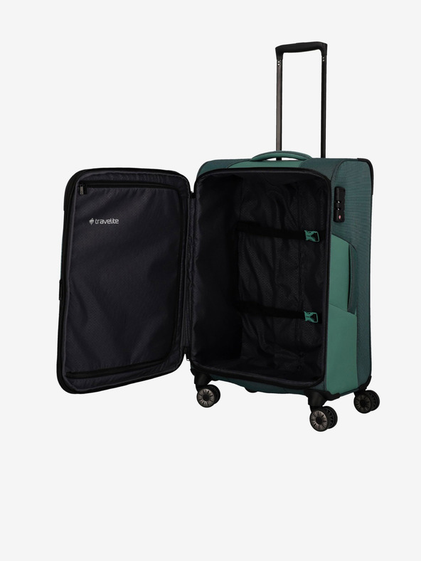 Travelite Zöld Travelite Viia 4w M utazótáska