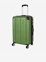 Travelite Három darabos zöld Travelite City 4w bőrönd készlet S,M,L zöld