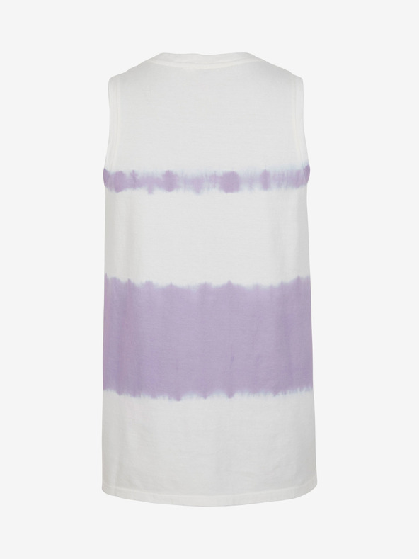 O'Neill Lila-fehér női O'Neill WOW TANKTOP mintás O'Neill WOW TANKTOP páncéling