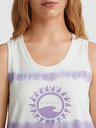 O'Neill Lila-fehér női O'Neill WOW TANKTOP mintás O'Neill WOW TANKTOP páncéling