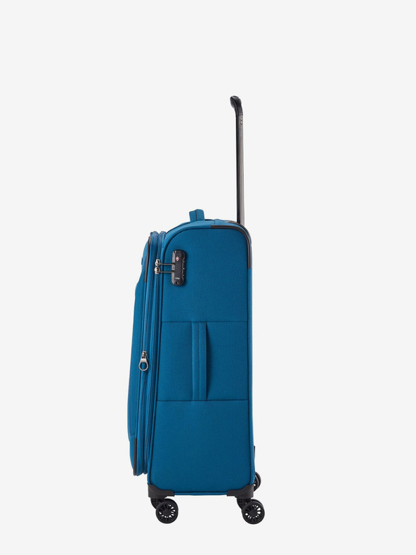 Travelite Három darabos Travelite Chios S,M,L Petrol utazóbőrönd készlet