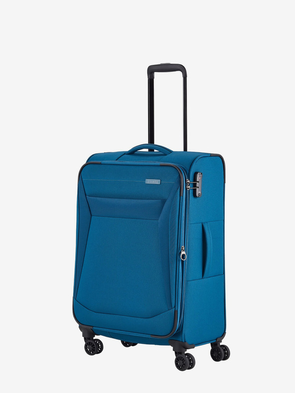 Travelite Három darabos Travelite Chios S,M,L Petrol utazóbőrönd készlet