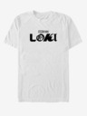 ZOOT.Fan Fehér uniszex póló ZOOT.Fan Marvel Loki Logo Logo