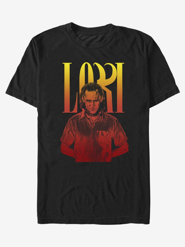 ZOOT.Fan Fekete uniszex póló ZOOT.Fan Marvel Loki