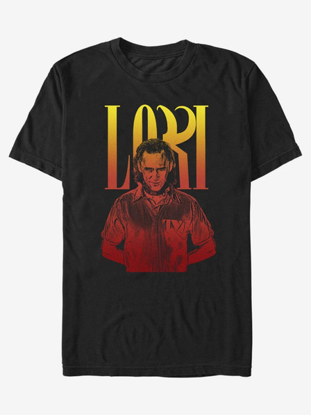 ZOOT.Fan Fekete uniszex póló ZOOT.Fan Marvel Loki
