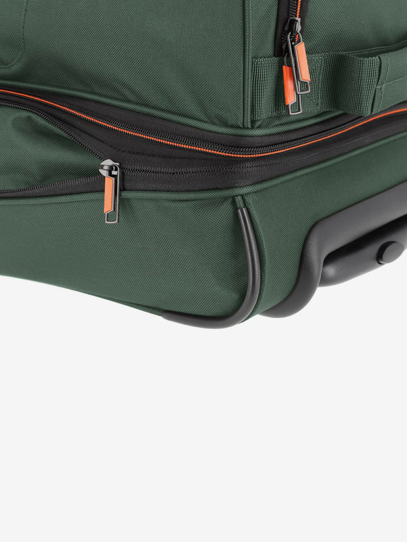 Travelite Sötétzöld Travelite Basics kerekes düftin táska S
