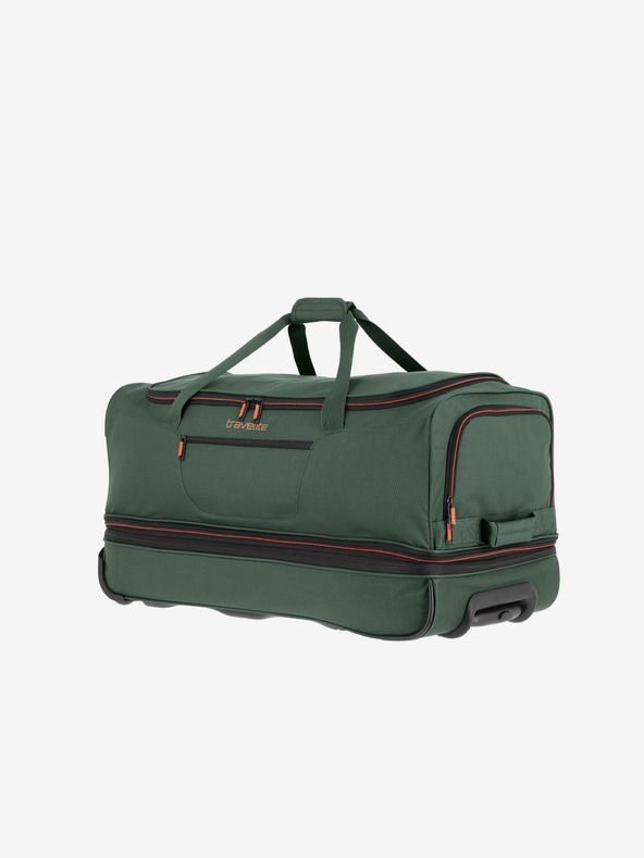 Travelite Sötétzöld Travelite Basics kerekes düftin L