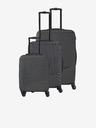 Travelite Három darabos Travelite Bali sötétszürke utazótáska készlet S,M,L