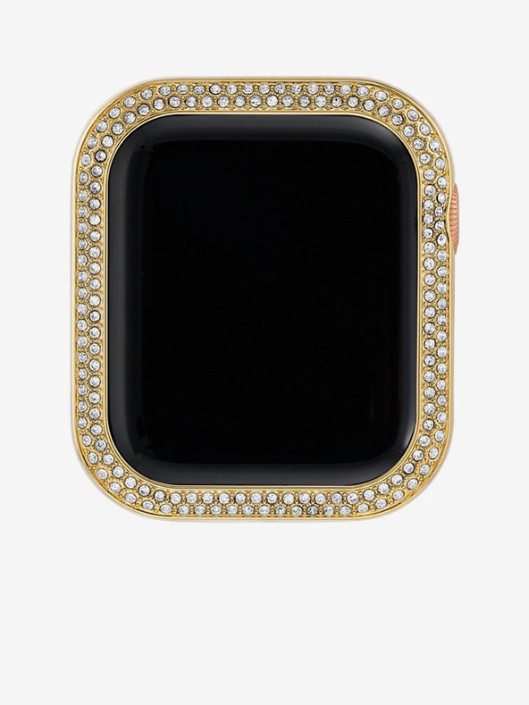 Anne Klein Lunette az Apple Watch 40mm-es órájához aranyszínű kristályokkal Anne Klein