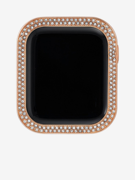 Anne Klein Lunette az Apple Watch-ra rózsaaranyszínű kristályokkal Anne Klein