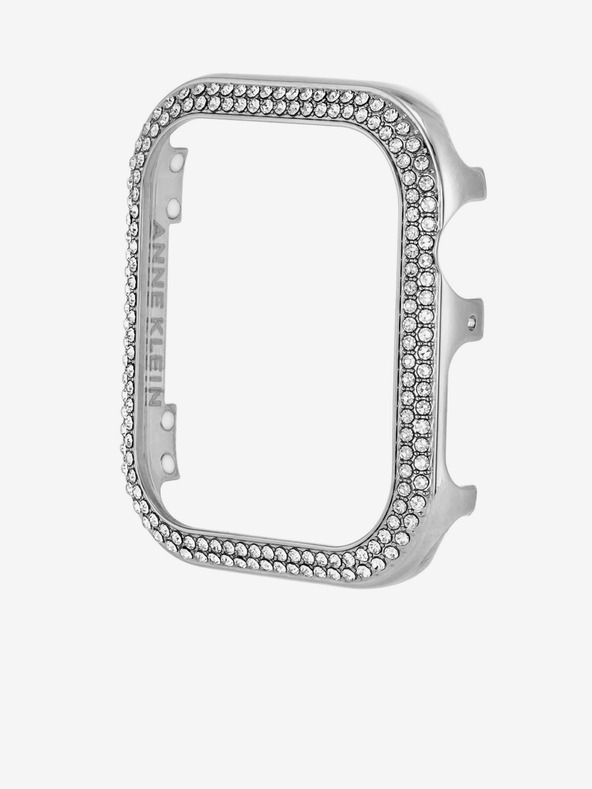Anne Klein Lunette az Apple Watch-ra ezüstszínű kristályokkal Anne Klein