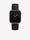 Anne Klein Fekete bőrszíj az Apple Watch-hoz Anne Klein