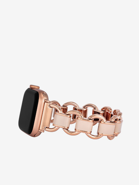 Anne Klein Pánt az Apple Watch 38/40/41 mm-es órájához rózsaarany színben Anne Klein