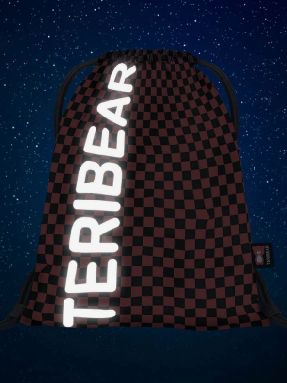 BAAGL  Piros skate táska teribear piros Baagl