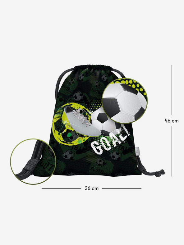 BAAGL  Zöld táska Baagl Football Goal