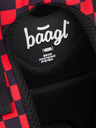 BAAGL  Fekete iskolai készlet Skate hátizsák, tolltartó és táska Baagl Teribear