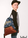 BAAGL  Fekete táska zsebbel Baagl Harry Potter Harry Potter Roxfort
